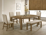 Cockrell Brown/Beige Bench - Crown Mark | Olivia Furniture
