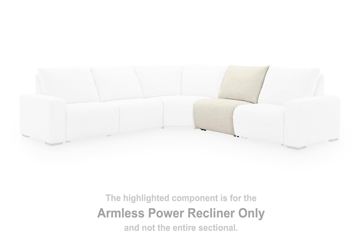 East Loft Armless Power Recliner