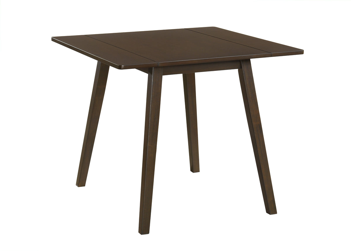 Lino Brown 3-Piece Dining Room Set with Drop Leaf - view 3