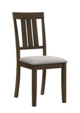 Lino Brown 3-Piece Dining Room Set with Drop Leaf - view 8