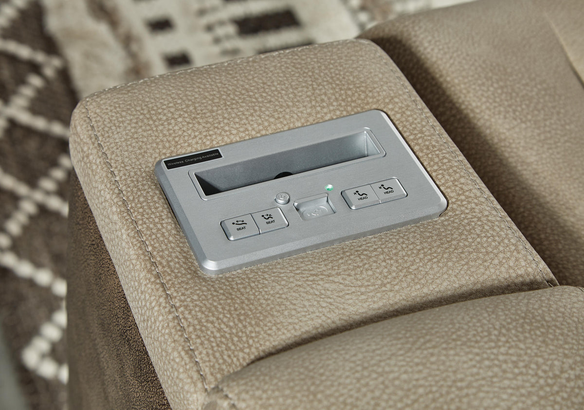 Next-Gen Durapella Power Reclining Loveseat and Power Recliner