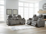Next-Gen Durapella Power Reclining Sofa and Loveseat