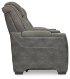Next-Gen Durapella Power Reclining Loveseat with Console
