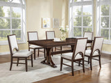Hamil Brown/Beige Dining Side Chair, Set of 2 - Crown Mark | Olivia Furniture