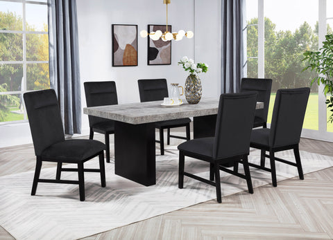 Sebastian Black Dining Set