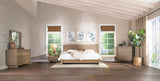 Stillwater Live Edge Platform Bedroom Set Weathered Oak — collection scene; select a configuration for exact contents