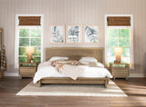 Stillwater Queen Platform Weathered Oak
