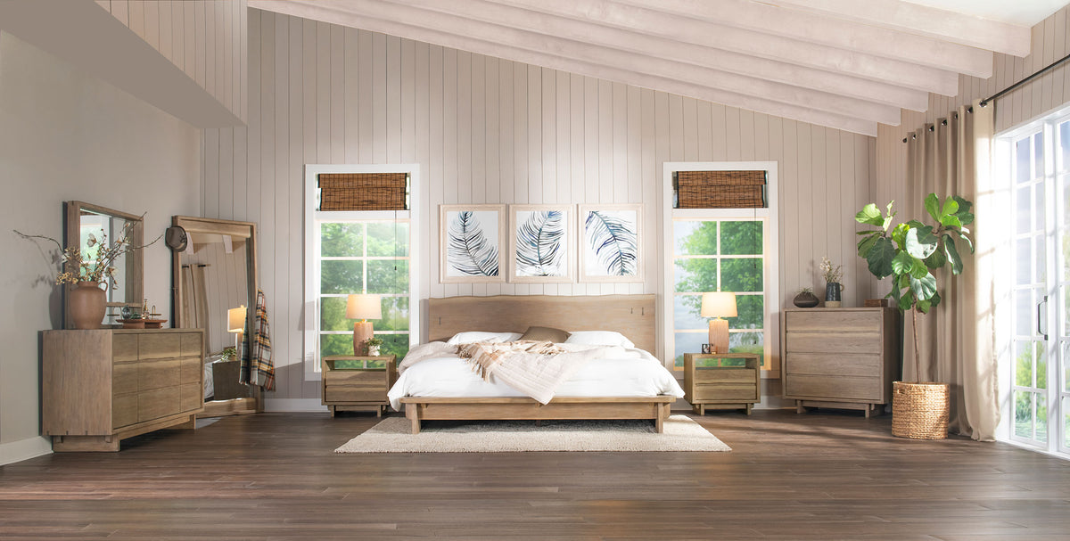 Stillwater 9-drawer Dresser Weathered Oak