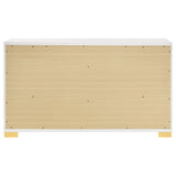 Marceline 6-drawer Dresser White