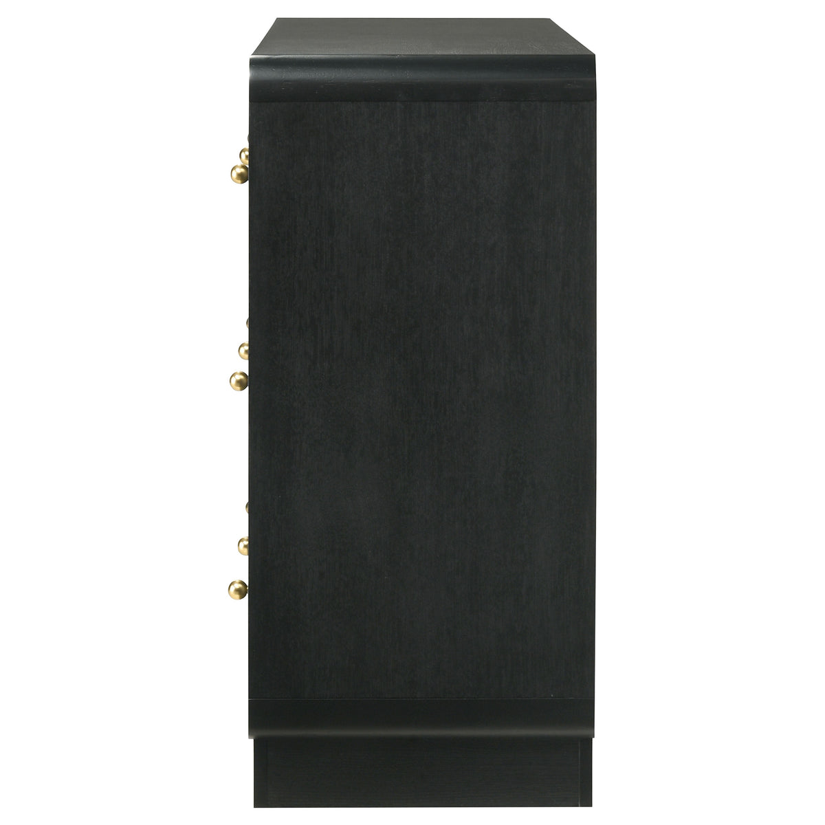 Cavelle 6-drawer Dresser Cabinet Black