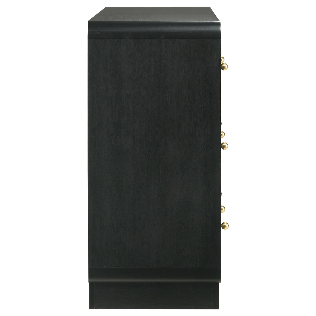 Cavelle 6-drawer Dresser Cabinet Black