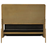 Arini 56-inch Eastern King Panel Bed Cream and Sand Wash