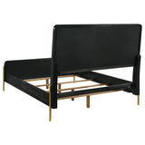 Arini 56-inch Eastern King Panel Bed Cream and Black