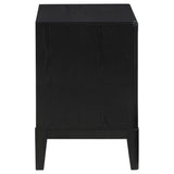 Brookmead 2-drawer Nightstand Black