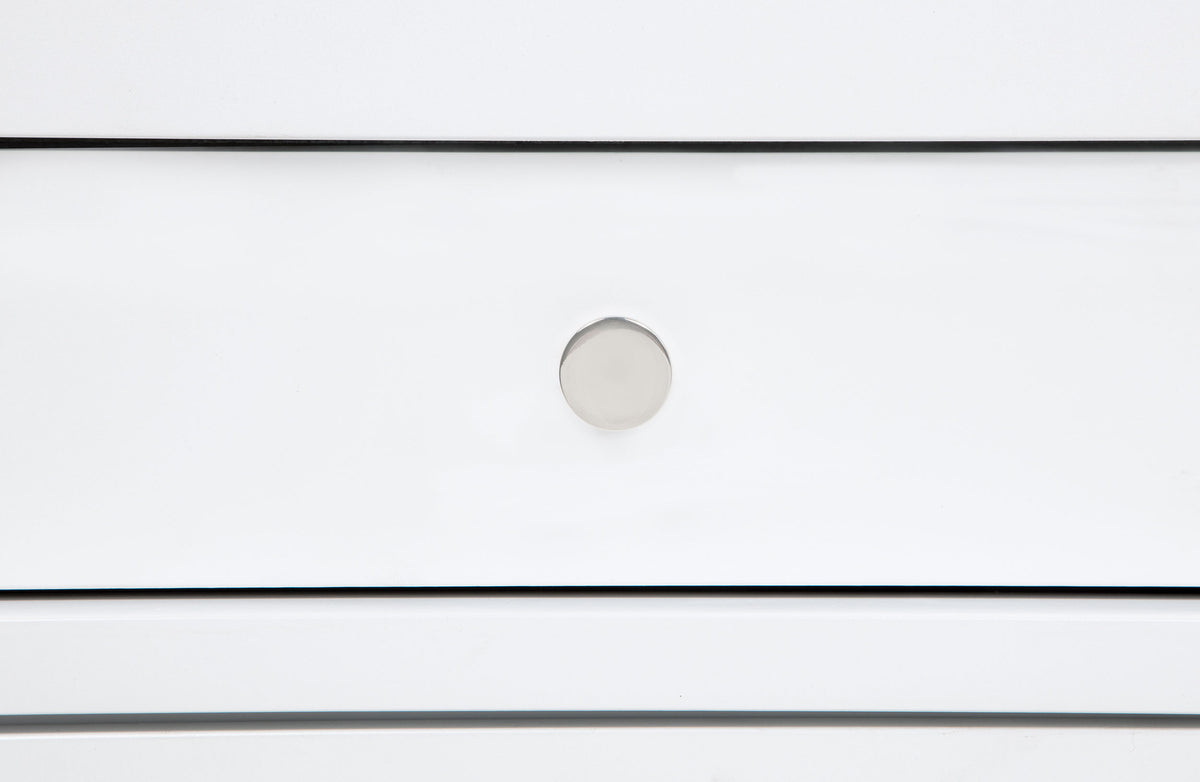 Gracemont 3-drawer Bedroom Nightstand Bedside Table White