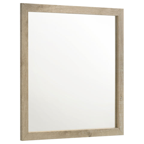 Oakglen Dresser Mirror Weathered Oak