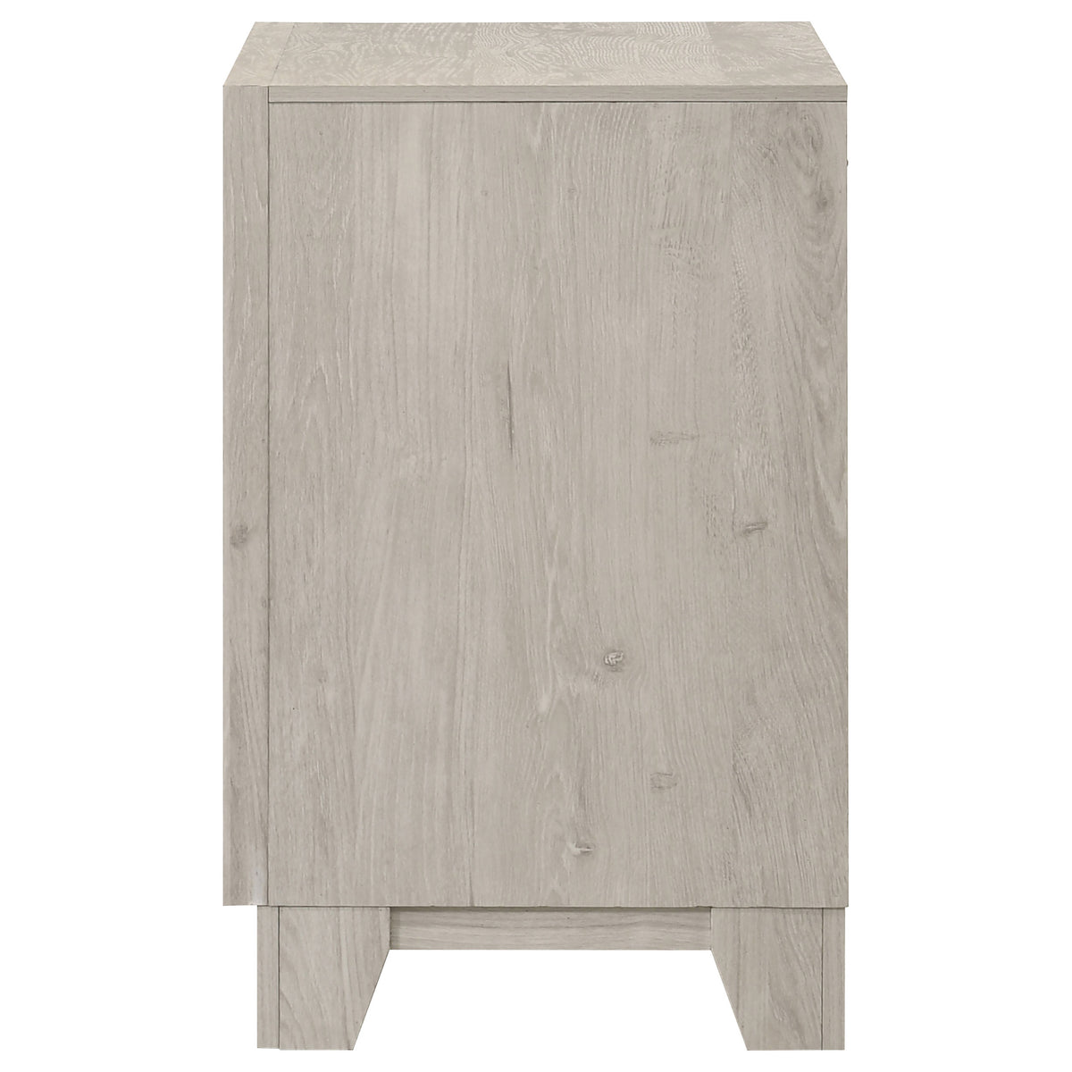 Farre 3-drawer Nightstand Bedside Table Washed Grey