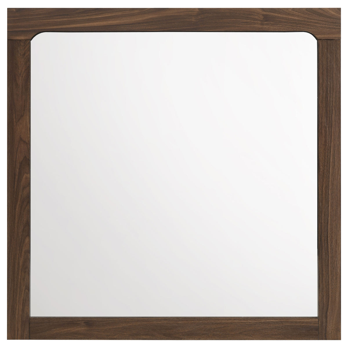 Etienne Square Dresser Mirror Walnut