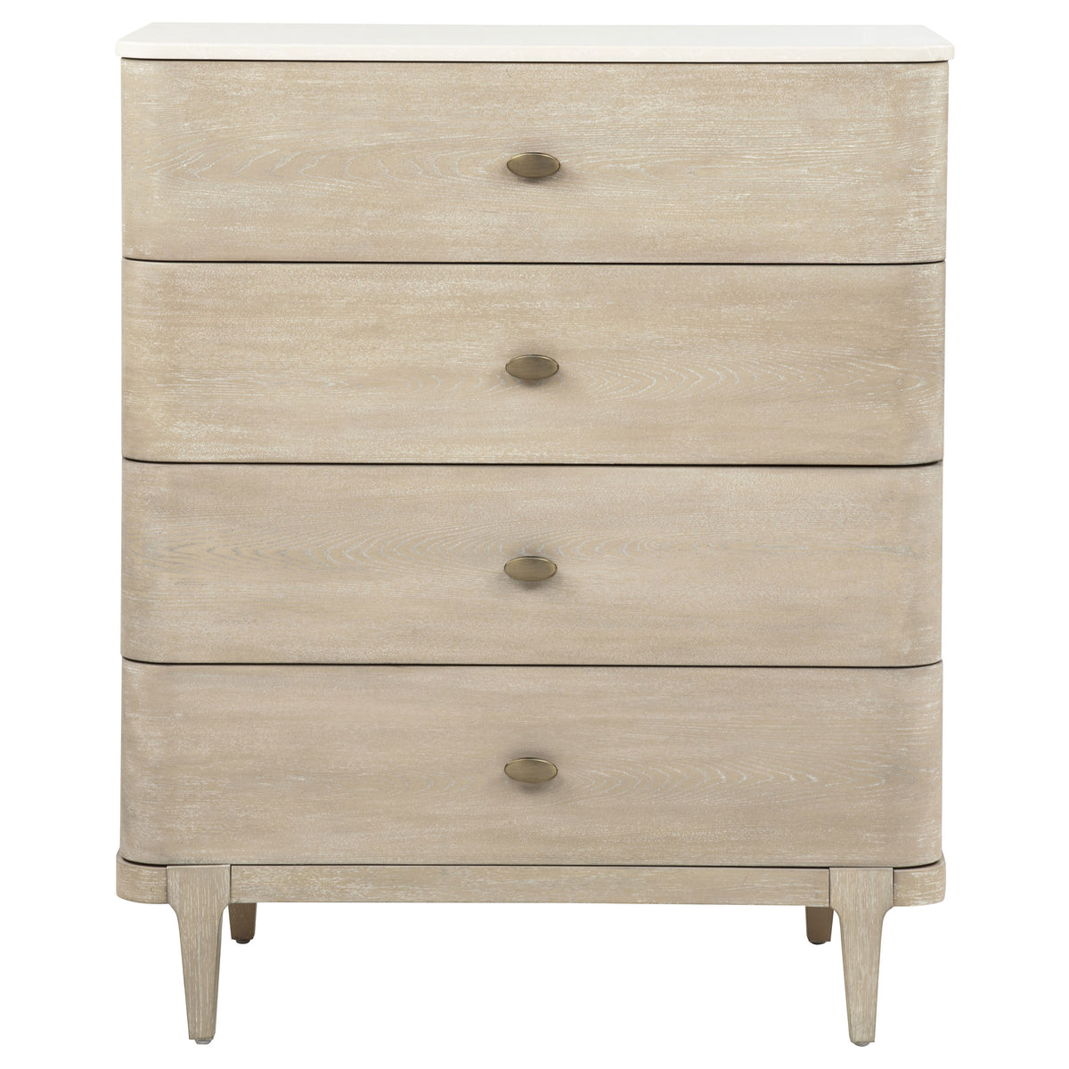 Lucaire 4-drawer Chest of Drawers Sandstone