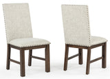 Domingo Espresso Side Chair, Set of 2 - Crown Mark | Olivia Furniture