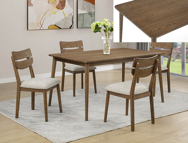 Mills Brown Dining Table