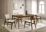 Rolstan Beige/Brown Dining Side Chair, Set of 2 - Crown Mark | Olivia Furniture