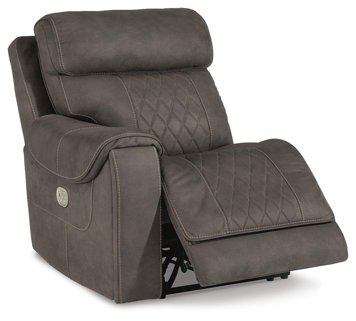 Hoopster Left-Arm Facing Power Recliner