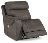 Hoopster Left-Arm Facing Power Recliner