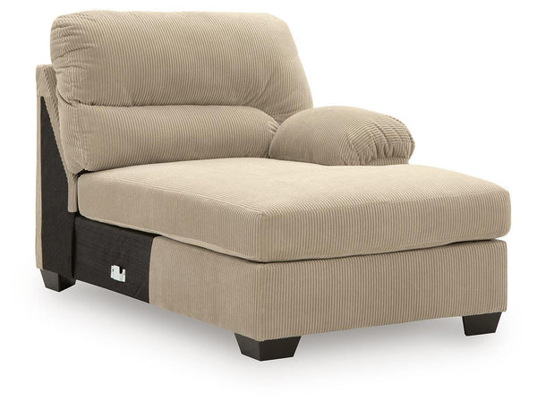 SimpleJoy Right-Arm Facing Corner Chaise
