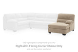 SimpleJoy Right-Arm Facing Corner Chaise