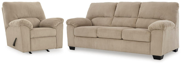 SimpleJoy Sofa and Recliner