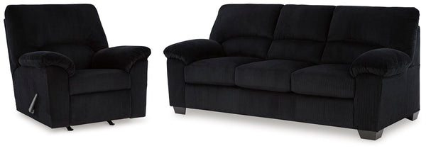 SimpleJoy Sofa and Recliner