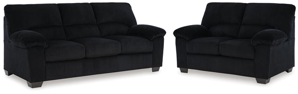 SimpleJoy Onyx Living Room Set