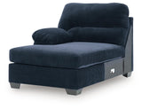 SimpleJoy Left-Arm Facing Corner Chaise