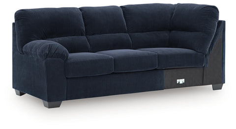 SimpleJoy Left-Arm Facing Sofa with Corner Wedge
