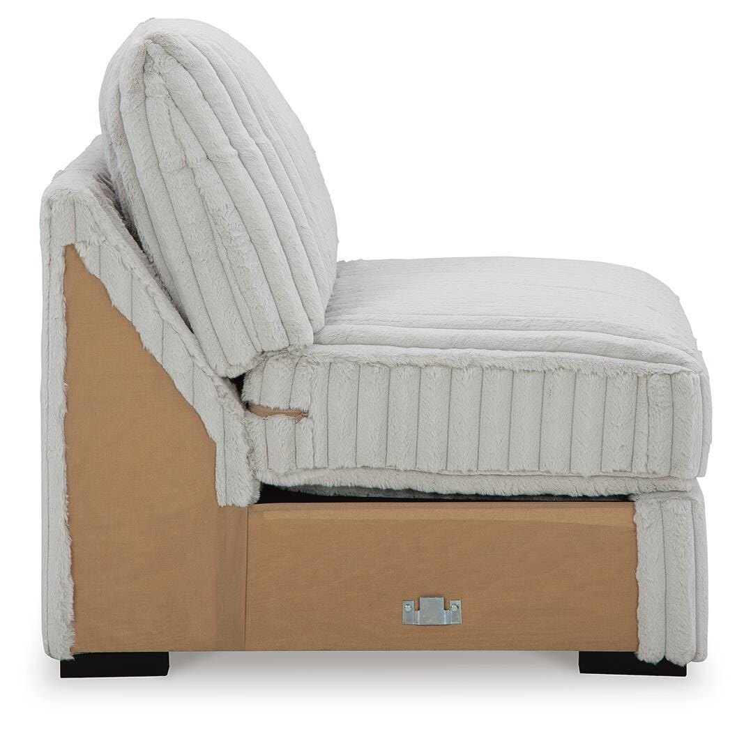 Stupendous 4-Piece Sectional and Oversized Accent Ottoman