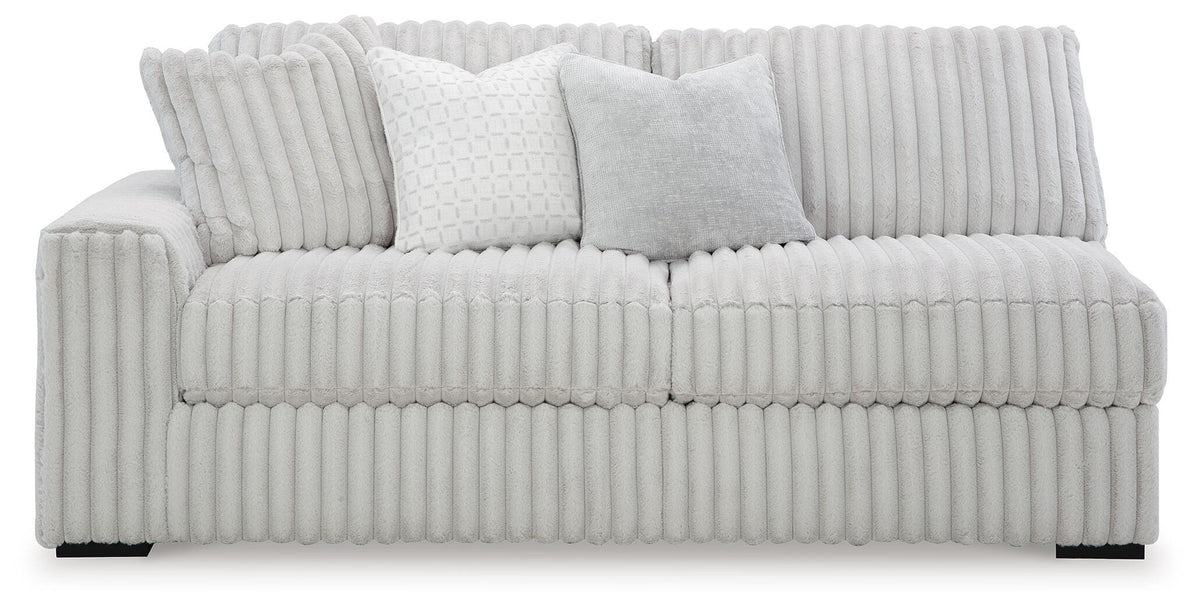 Stupendous 4-Piece Sectional and Oversized Accent Ottoman