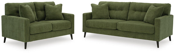 Bixler Olive Living Room Set