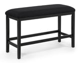 Sebastian Black Counter Height Bench - Crown Mark | Olivia Furniture