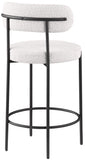 Beacon Boucle Fabric Upholstered Bar / Counter Stools — 877-C - Cream - 877Cream-C alternate view 2