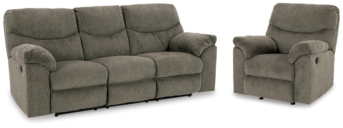 Alphons Reclining Sofa and Recliner