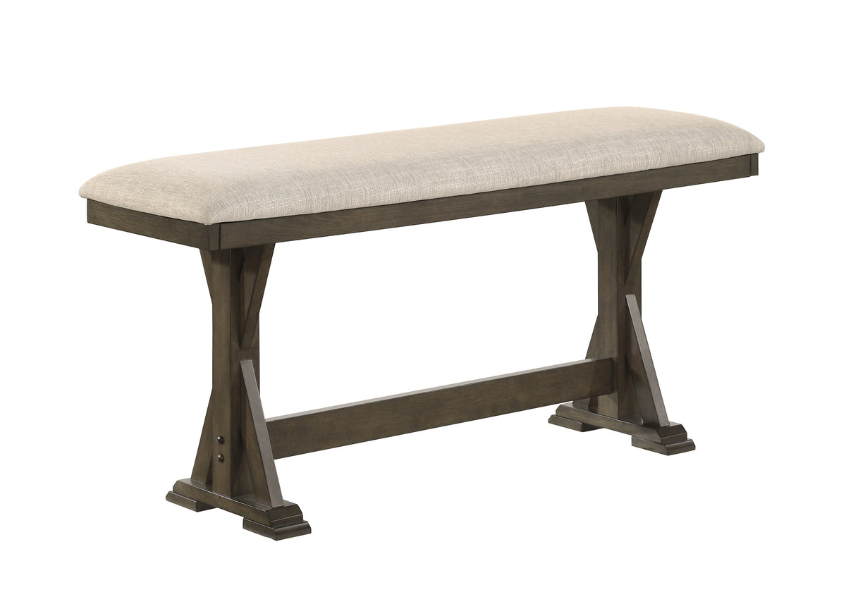 Lloyd Brown Rustic Counter Height Set - view 10