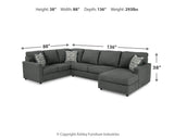 Edenfield 3-Piece Sectional with Chaise