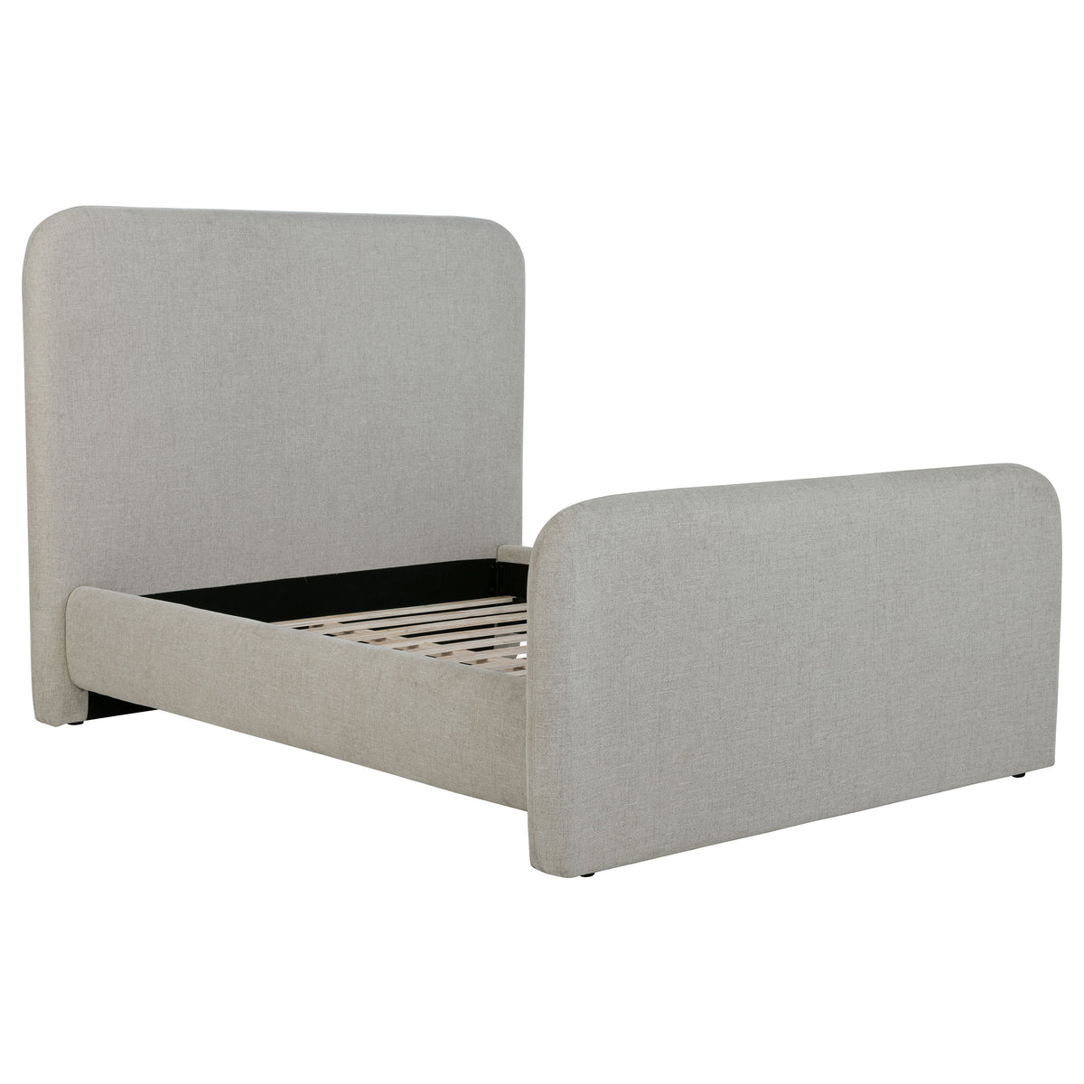 Wren Upholstered Queen Platform Bed Grey