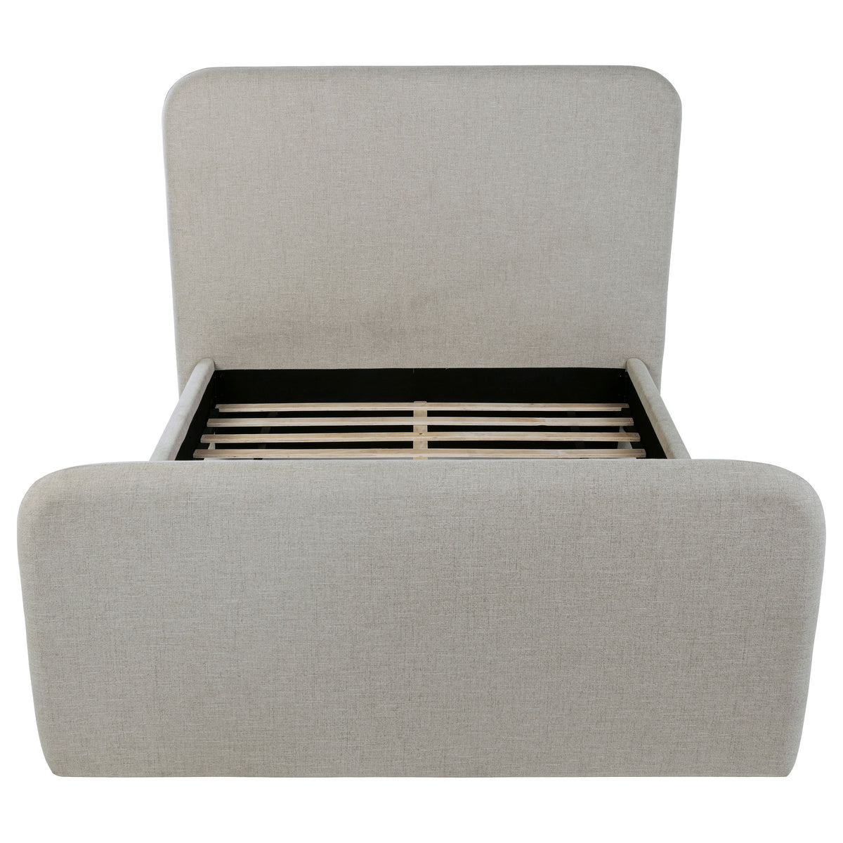 Wren Upholstered Queen Platform Bed Grey