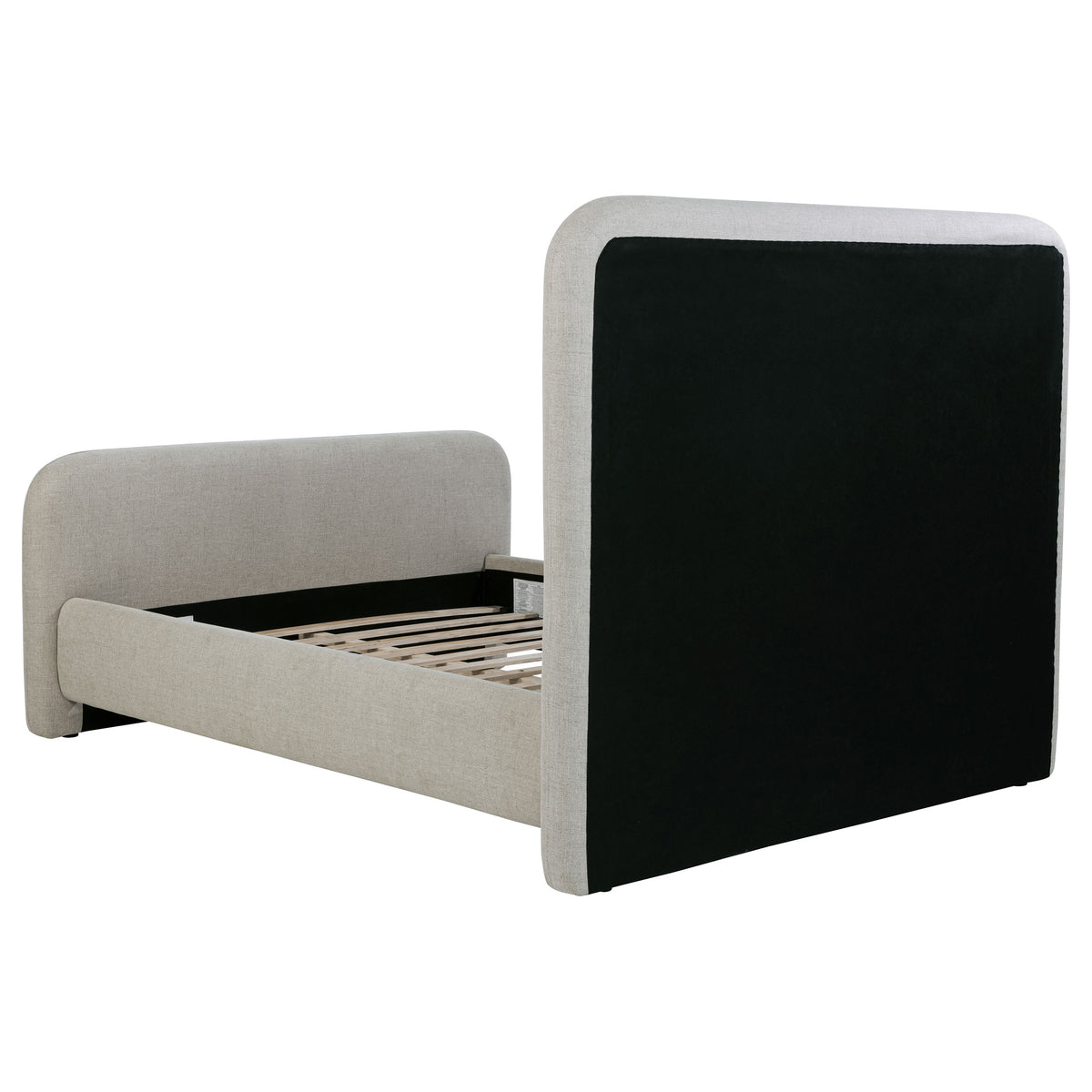 Wren Upholstered Queen Platform Bed Grey