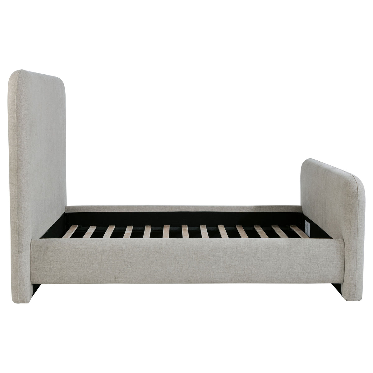 Wren Upholstered Queen Platform Bed Grey