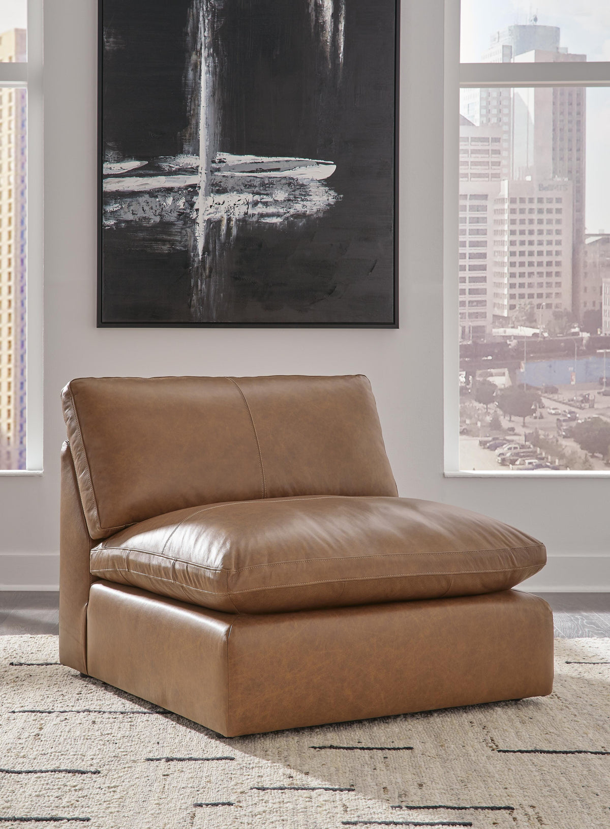 Emilia 3-Piece Sectional and 2 Ottomans