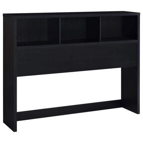 Westpark 49-inch Queen Bookcase Headboard Black