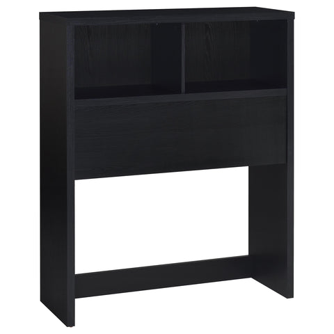 Westpark 49-inch Twin Bookcase Headboard Black